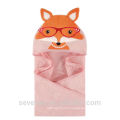 100% bamboo high quality super fluffy and soft premium baby gift towel--Mr Sqirrel